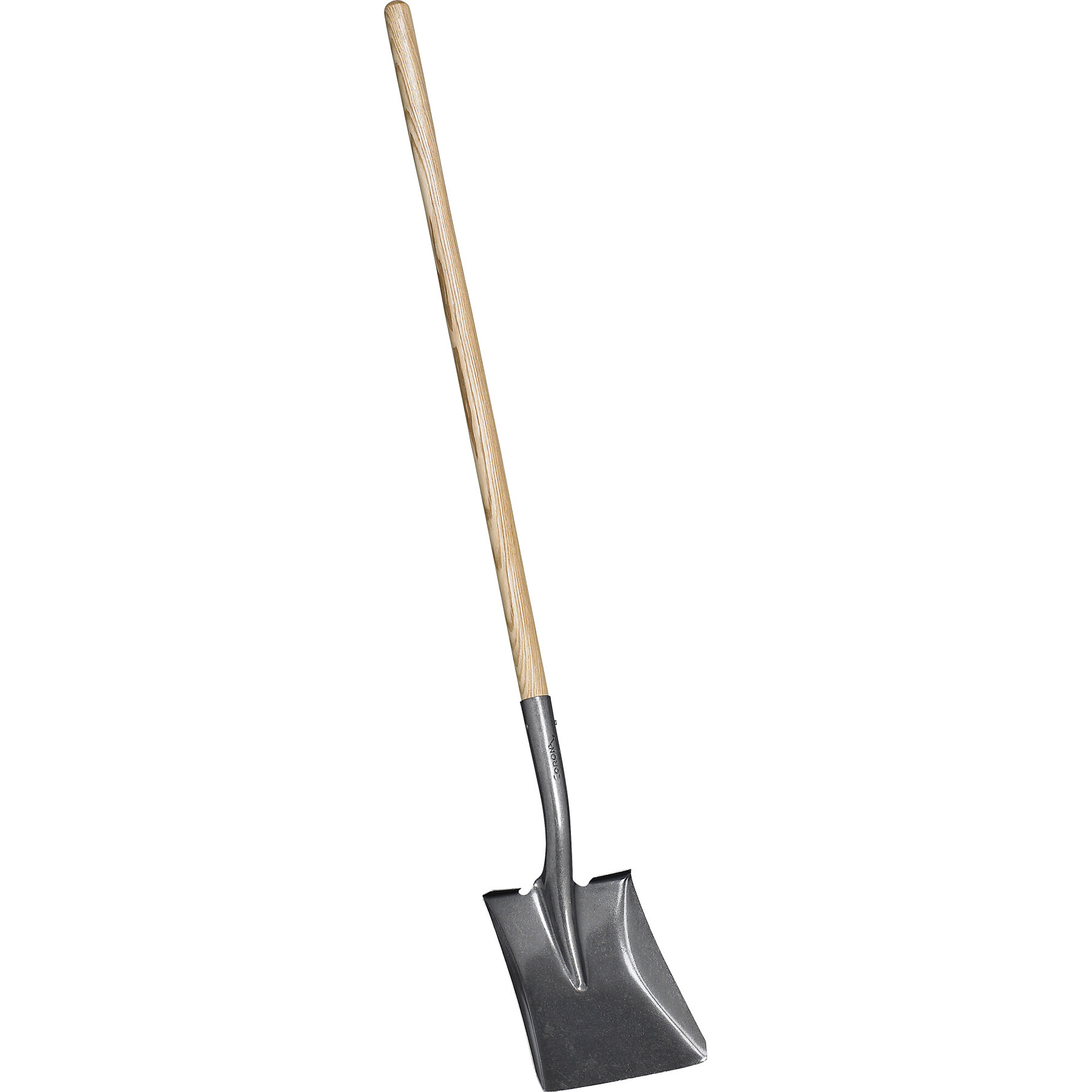 Corona Square Point Shovel — 16-Gauge, 43in. Wood Handle, Model# SS 11000